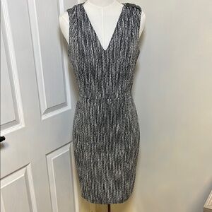 WHBM Sleeveless Boucle Sheath Dress